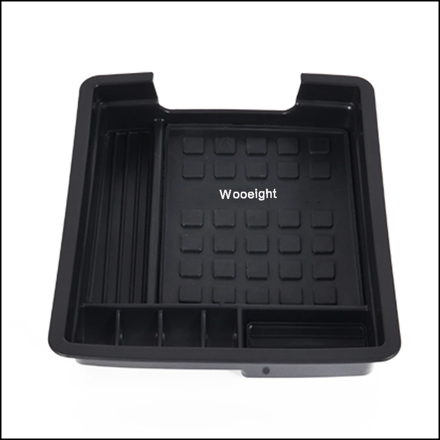Wooeight Car Glove Box Organizer Armrest Secondary Storage Center Console Tray Box For VW Volkswagen Sagitar 2014 (2)