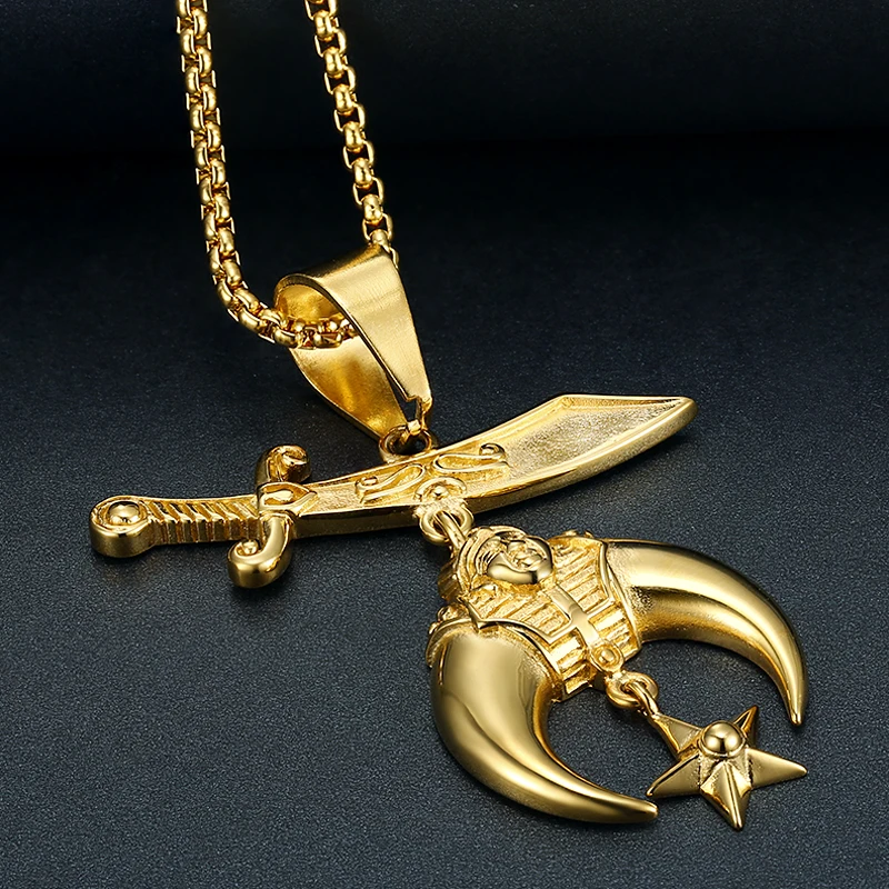 masonic shriner pendants necklaces  (3)