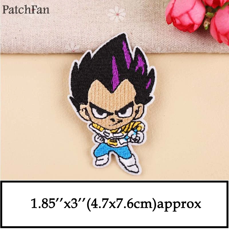 Patchfan Dragon ball Сон Гоку diy Аппликация термонаклейки para рубашка одежда Джерси Вышивка аксессуар значок на платье A1357 - Цвет: 9