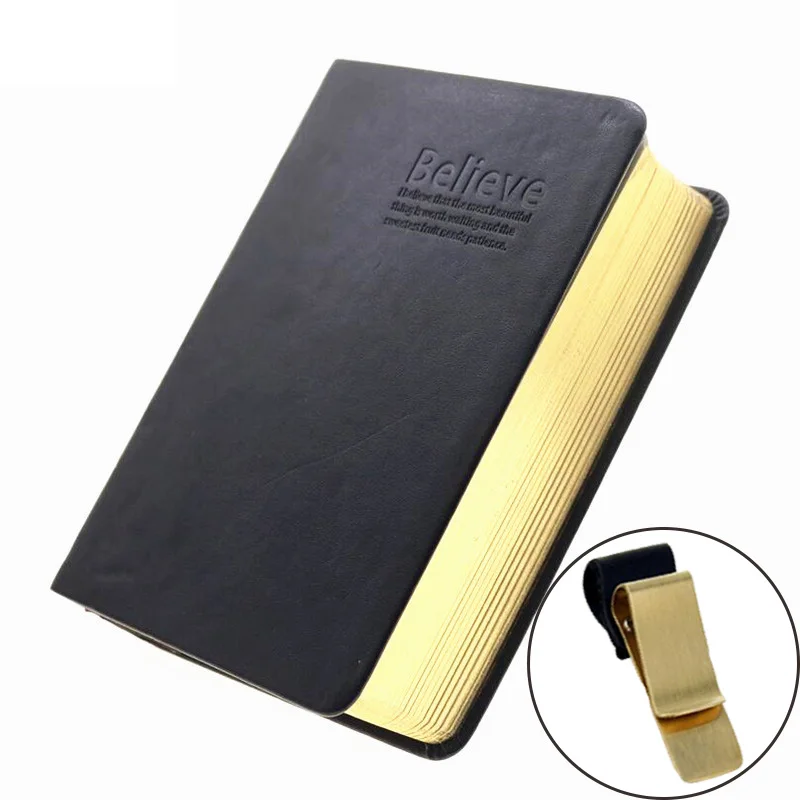 Believe Thick Notebook Hardcover Sketch Book with Blank Pages Sketchbooks for Drawing Art Defter MUJI Bullet Journal Filler