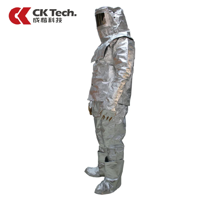CK Tech Brand Men Work Wear Fire Heat Insulation Clothing Suit Escape1000 Degrees, Thermal