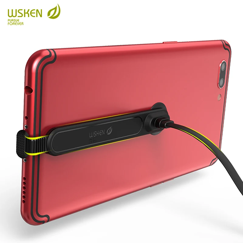 WSKEN type c micro USB phone games cable for Samsung s9 s8 note8 USB charger USB cable for iPhone X 8 7 180 degree bending cable