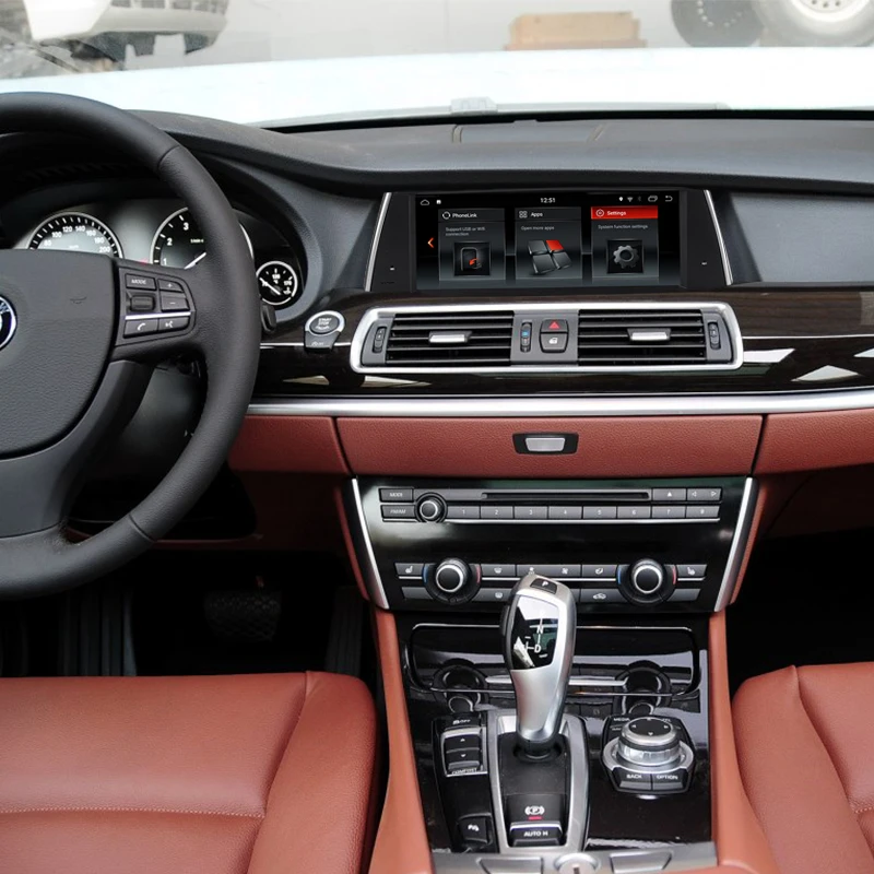 Excellent Auto Radio Multimedia Player for BMW 5 series F07 GT 2011 2012 CIC System 10.25" Android 8.1 PX6 Wifi BT Vehicle GPS Navigation 5