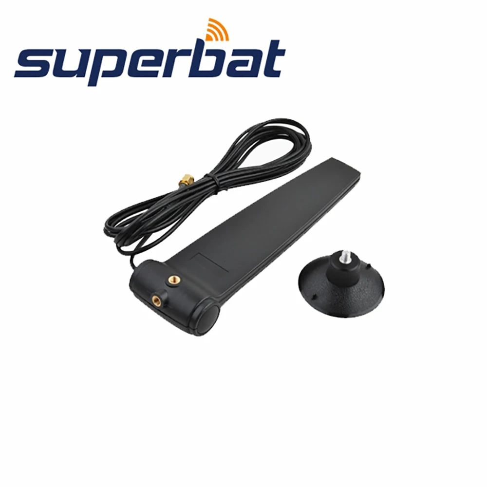 

Superbat 2.4GHz 9dBi Directional WiFi Antenna Booster Wireless WLAN Aerial RP-SMA Male Plug Connector 3M Extension Cable