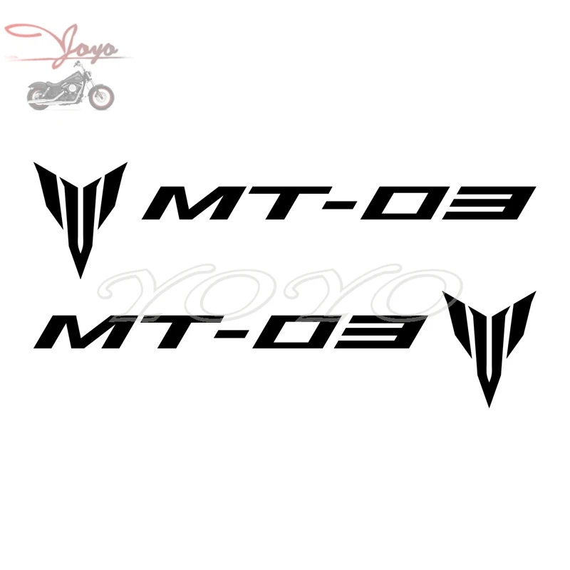 Gráfico para Yamaha Motocicleta Decalque Personalizado Capacete Adesivo Carenagem Decalques Fender Adesivos Mt03 Mt-03