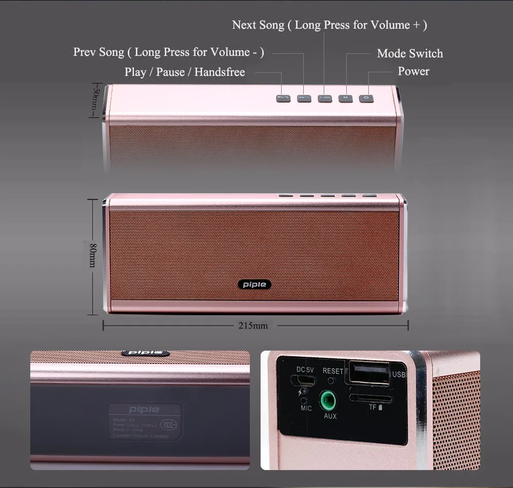11 20w bluetooth speaker