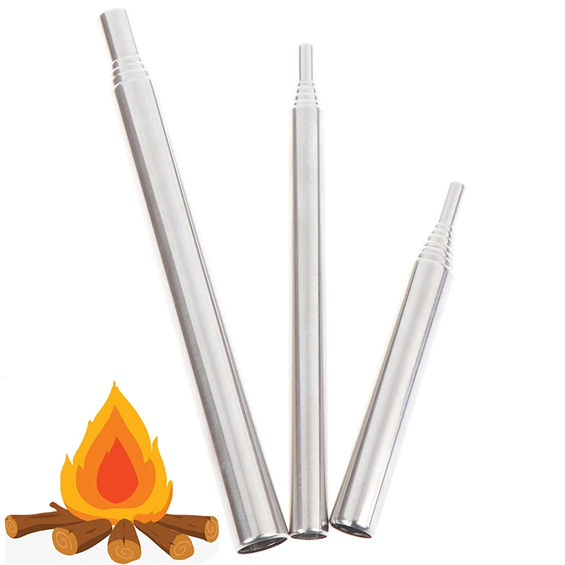 Открытый Карманный ниже складной пожарный набор инструментов для кемпинга выживания удар пожарная трубка аварийный пожарный шнур