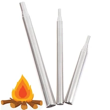 Открытый Карманный ниже складной пожарный набор инструментов для кемпинга выживания удар пожарная трубка аварийный пожарный шнур