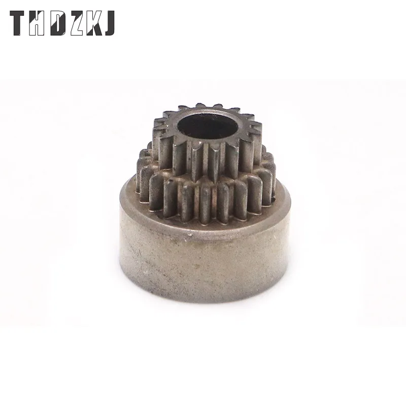 

2pcs HSP 02023 Clutch Bell Double Gears for 1/10 HSP 94122/94166 Nitro Powered On-road RC Drift Car RC Car Parts S56