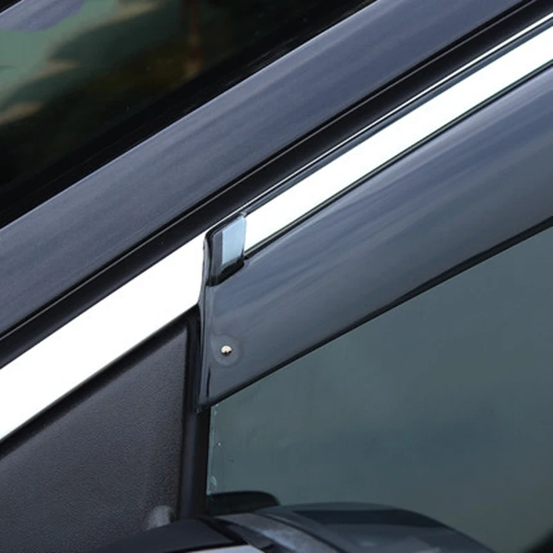 ABS Пластиковые оконные козырьки тенты дождь солнцезащитный козырек защита вентиляционные крышки протектор 4 шт. для Ford Kuga Escape 2013