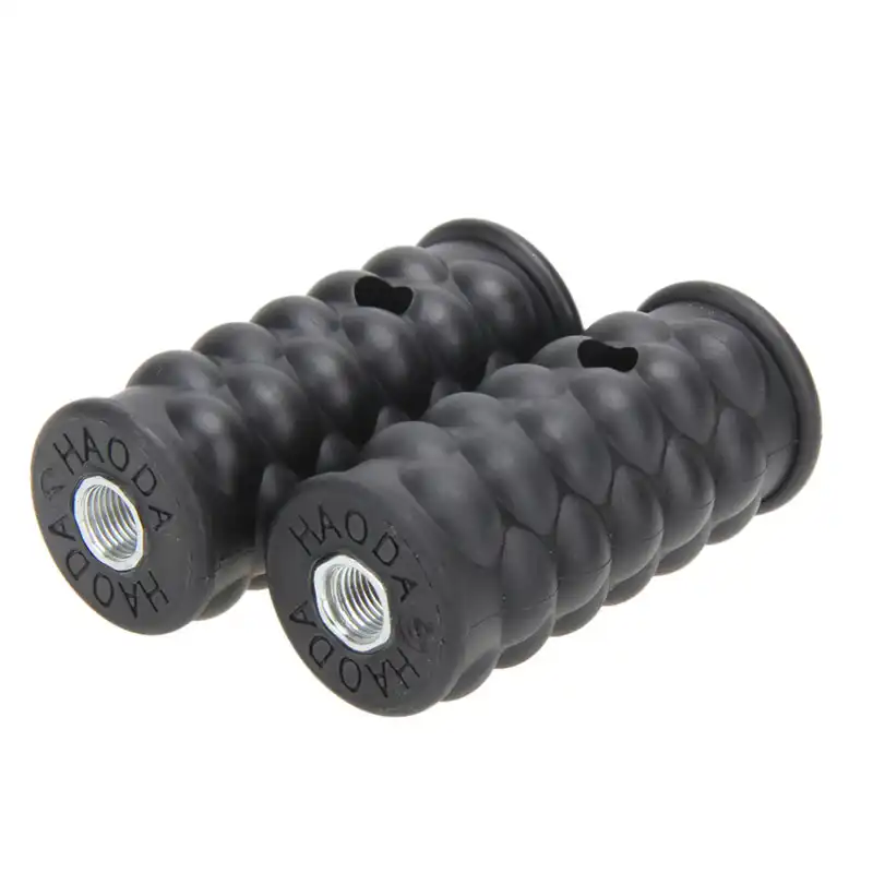 Aluminum Non slip MTB Bike Bicycle Pedal Front Rear Axle Foot Pegs BMX Footrest Lever Cylinder