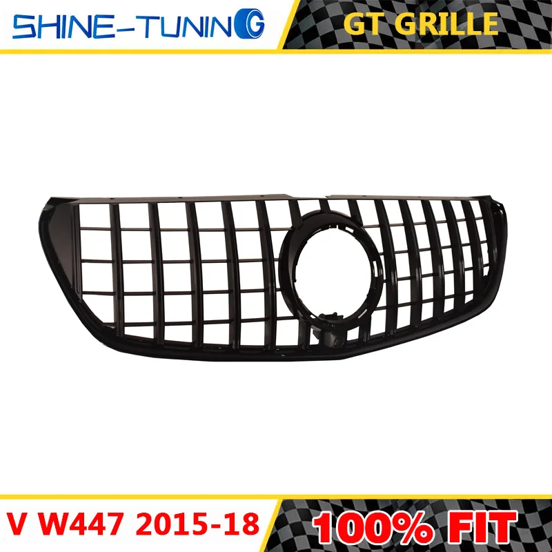 Для V Class Grill W447 V Class GT R решетка для V250 AMG Line гоночная пластиковая решетка Спортивная Роскошная решетка V220d-18