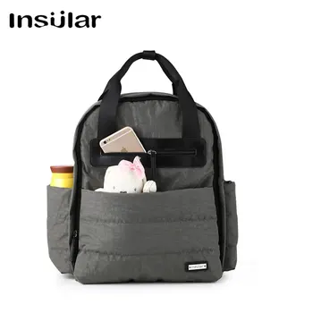

Insular Maternity Bag Baby Backpack Diaper Bag Waterproof Mummy Maternity Nappy Bags Multi-function Travel Large Organizer