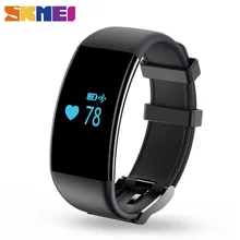 SKMEI New Smart Wrist Band Touch Screen Waterproof Heart Rate Monitor Wristband Fitness Tracker Bracelet for IOS Android D21