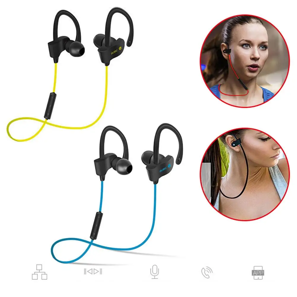 BTH H5 Smart Беспроводной Bluetooth спортивные наушники вкладыши Портативный аудио видео