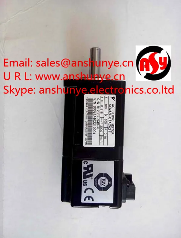 YASKAWA AC Servo Motor SGMAS-01ACA21 ,Second Hand Looks Like new Tested Working yaskawa servo motor encoder sgmph aaa