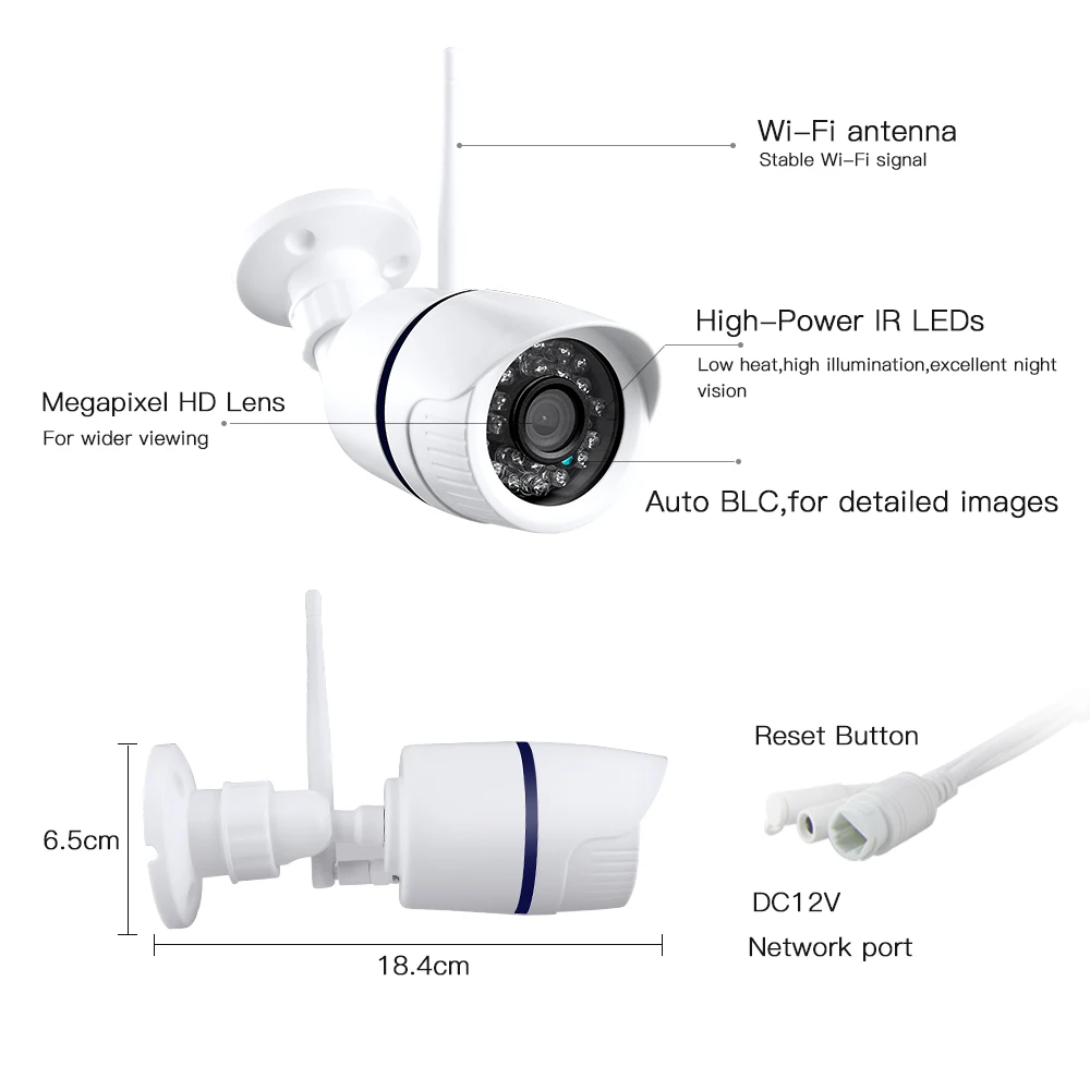 HDGVISION 720 P 1.0MP Сети Wi Fi IP камера ночное видение беспроводной камеры скрытого