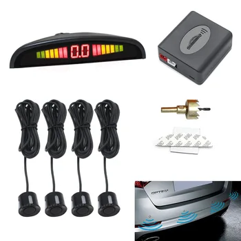 

Car Parking Sensor Car Electronics Parking Monitor Assistant 4 Sensors 22mm Buzzer Reversing Radar Reverse Backup Parking Sensor