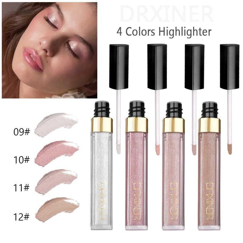 1PC Liquid Highlighter Makeup Moisturizing Waterproof Long-Lasting Shiny Face Highlighter Waterproof Highlighter Liquid 1PC Liquid Highlighter Makeup Moisturizing Waterproof Long-Lasting Shiny Face Highlighter Waterproof Highlighter Liquid