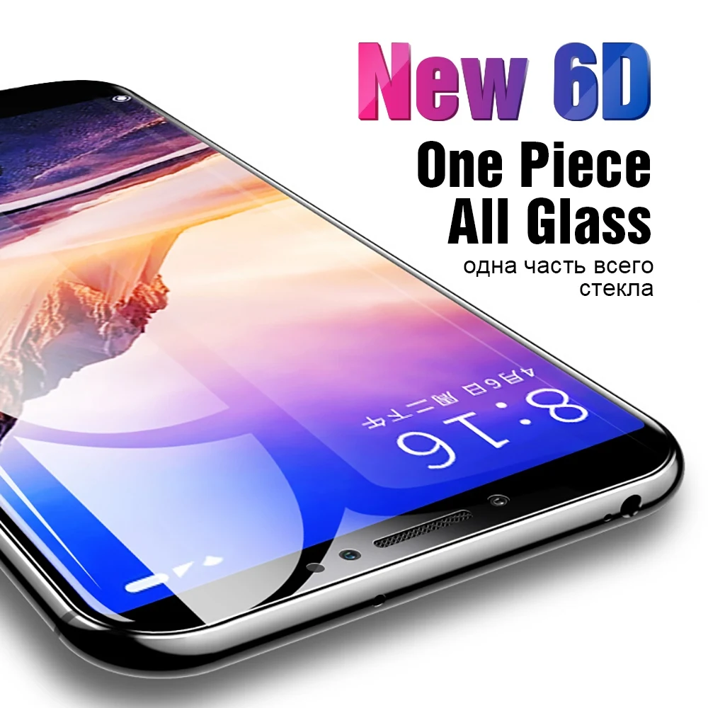Защитное стекло TOMKAS 6D для Xiaomi Redmi 6A защиты экрана Mi A1 A2 6X 5 Plus Note Pro|Защитные стёкла и
