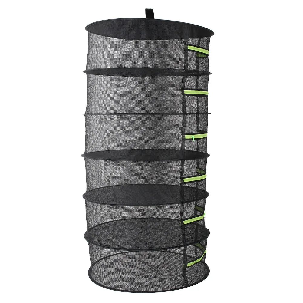 Outdoors Dryer Mesh Drying Rack Fabrics Herbs Folding Fish Net Creativity Plants Tool Accessory Hanger Zippers