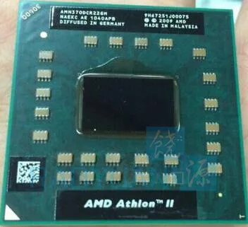 CPU Socket S1 638 pin Brand-New Athlon II N370 2.5GHz Dual Core AMN370DCR22GM