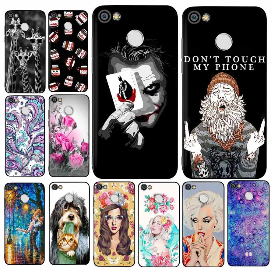

Fashion Soft TPU Phone Case For Xiaomi Redmi Note 5A Pro Silicone Funda Back Cover Cases For Xiaomi Redmi Note 5A Prime Hoesje