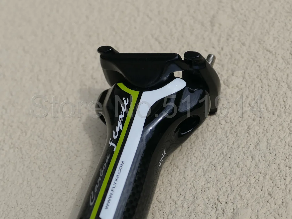 

2017# SP-1P FLYXII Toray Carbon Fiber Mountain Road Bike Seatpost Cycling All Bicycle Seatpost Glossy Green