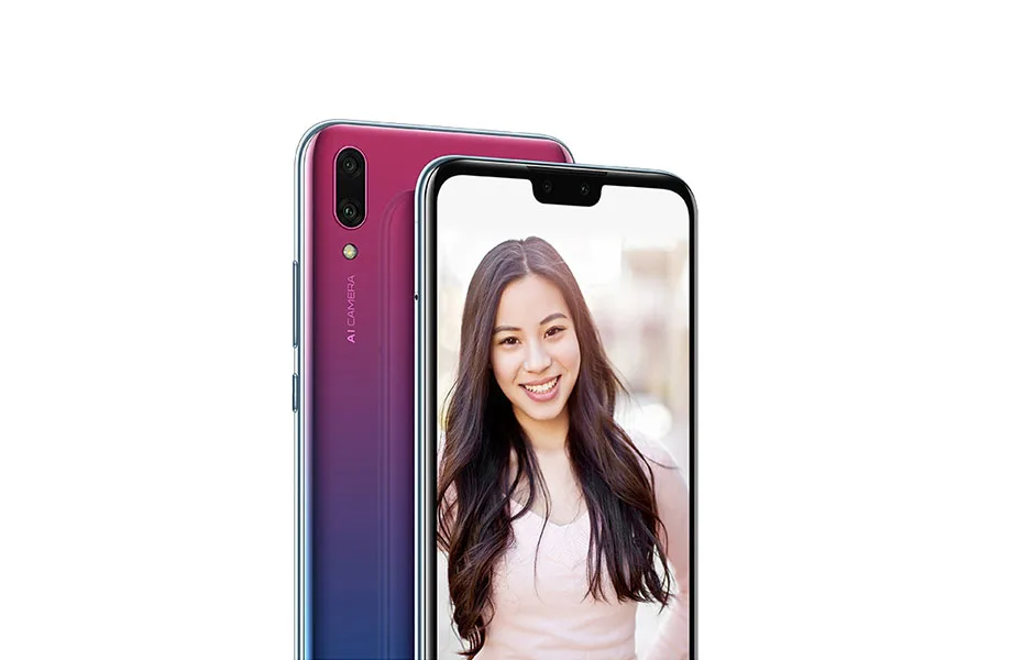 Мобильный телефон huawei Y9 Enjoy 9 plus, 6,5 '', 4 ГБ, 64 ГБ, Kirin 710, четыре ядра, 4000 мАч, Android 8,1, разблокировка отпечатков пальцев