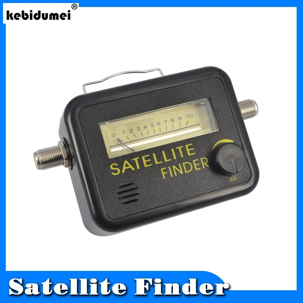 kebidumei Digital Satellite Finder Meter FTA LNB DIRECTV Signal Pointer