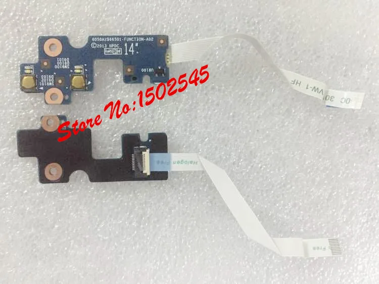 

Free Shipping Laptop Control Board For HP ProBook 640 G1 645 G1 650 G1 655 G1 Volume Switch Board Control Board 6050A2566501
