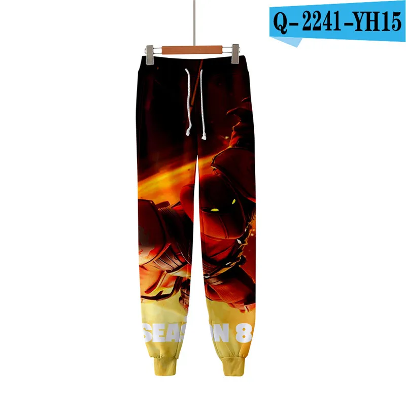 

3D Print Pants Fortnited Pant Streetwear Game Clothings Children Clothing Fortnight Kid Clothings Sport Pants Sport Clothing