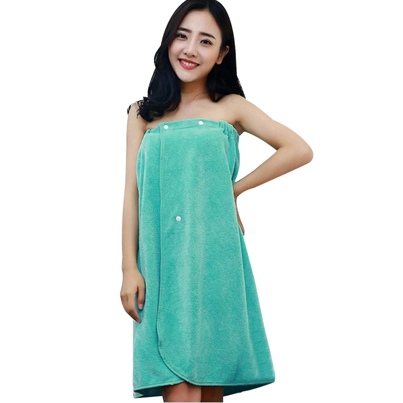

1pcsHot Towel Bath Towels Elastic Bathrobes Female Soft Bathrobes Women Towels Comfortable Home Textile BathTowels Solid Color