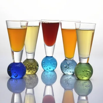 

1PC Beautiful Ball Wine Glass Mermaid Tail Cocktail Glass Wine Beer Whisky Coffee Cup Glassware Bar Tools Random Color JS 1116