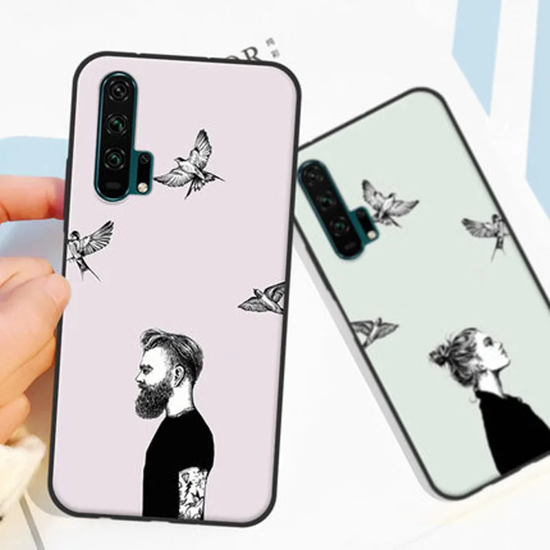 Для huawei Honor 20 Pro Чехол 20pro задняя крышка окрашенная Leon killer мультфильм мягкий силиконовый чехол для телефона Honor20Pro YAL-AL10 бампер