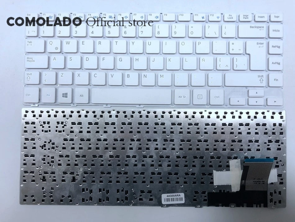 LA Latin Keyboard for Samsung 370R4E 370R4V 450R4E 450R4V 470R4E 470R4V NP370R4E NP450R4E black and white LA Layout -5