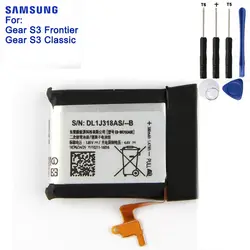 Оригинальная батарея samsung EB-BR760ABE для samsung Шестерни S3 Frontier/классические EB-BR760A SM-R760 SM-R770 SM-R765 SM-R765S 380 mAh