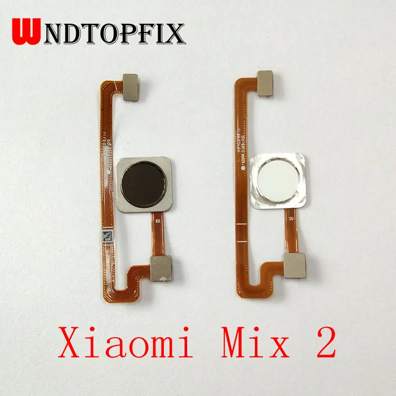 Original Mi Max2 Mix2 Back Home Key Fingerprint Sensor Button Flex Cable For Xiaomi Max Mix 3