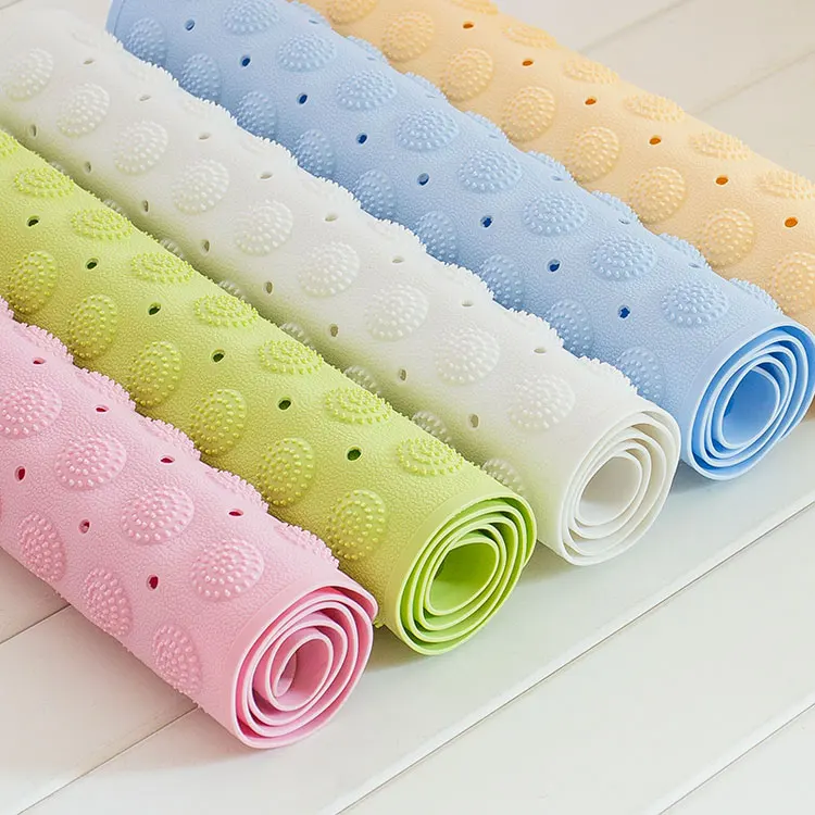Cheap odorless toilet carpet mat shower mats massage pad bathin Bath