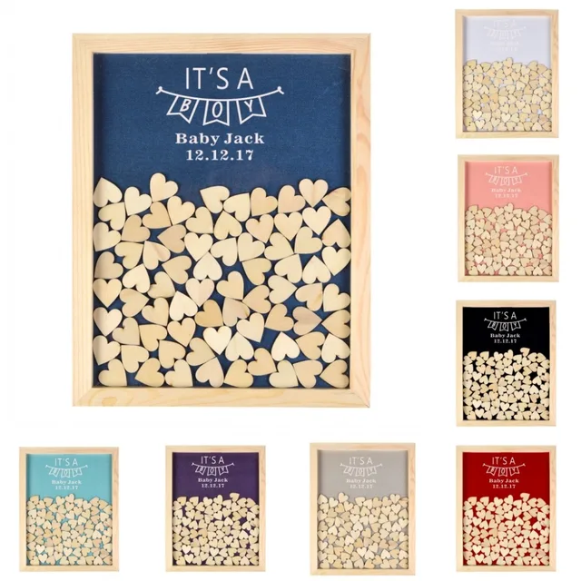 baby shower guest book boy baby boy baby shower thumbprint guest