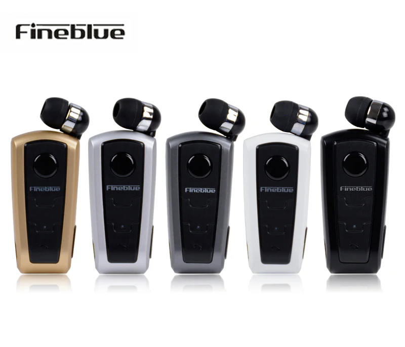 Fineblue F910 bluetooth earphone wireless Earbud calling Vibrating voice promptes for smart phone clip drop shipping