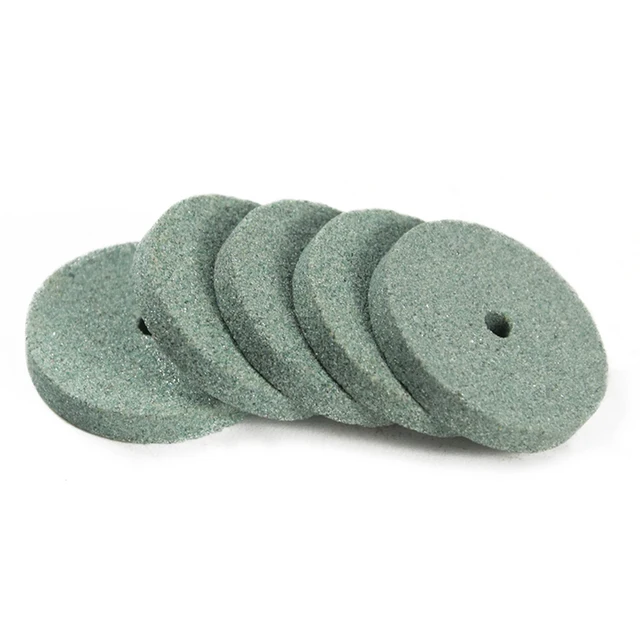 XCAN-piedra hoja de molienda para Dremel, aluminio verde, herramientas rotativas, 10 Uds. 4