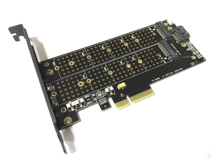 M.2 NGFF PCIe SSD M ключ+ B Ключ PCIe x4 адаптер для Apple Mac Pro 3,1-5,1 для SM951 M6E