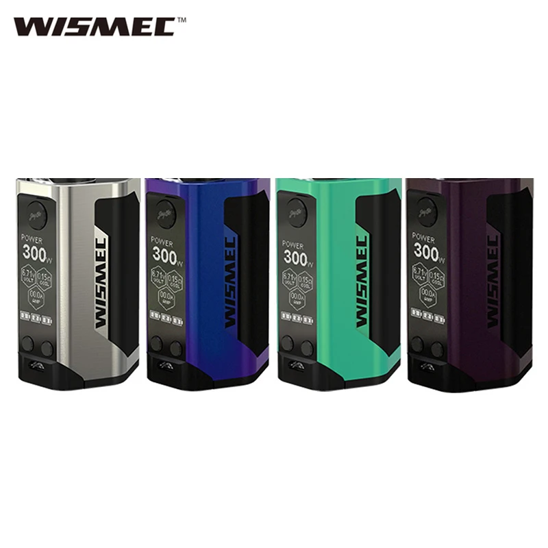 Оригинальный WISMEC рел RX GEN3 TC коробка мод 300 Вт электронная сигарета Vape Fit RDA RTA