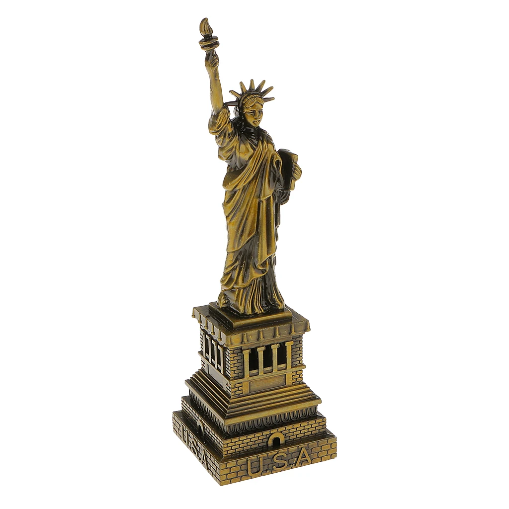 The Statue of Liberty Action Figure Souvenir Ornaments for Home Decor 15cm