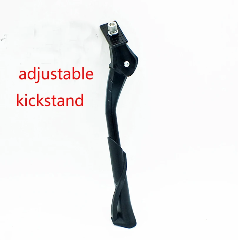 

Adjustable Bike Bicycle Kickstand Folding Side Stands Parking Leg Side Support Foot Kick Stand Kit Black