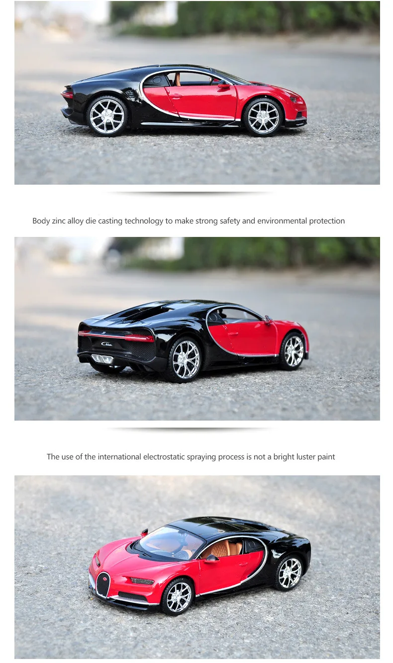 Modelo de Carro Maisto Bugatti Chiron Divo Simulação Liga Artesanato Decoração Coleção Brinquedo Ferramentas Presente 1:24 17 Maisto 1:24 bugatti chiron divo simulação liga
