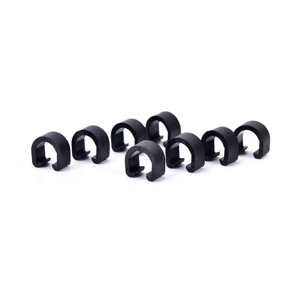 Buy 30pcs Transmission Pipe C type Buckle Snap Clamp Bike Disc Brake Cable Sets