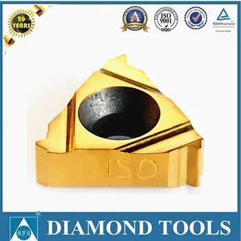 

Free shipping 16ER 3.0ISO carbide threading inserts TIN coated
