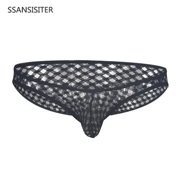 

Sexy Men underwear Men brief tanga male briefs soft Mesh underpants slip comfortable men briefs gay underwear
